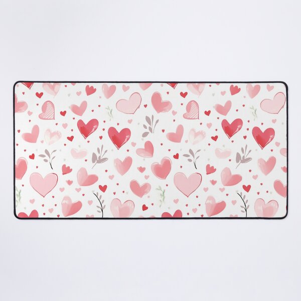 Item preview, Valentine's Day - Delicate Watercolour Red Hearts Pattern designed and sold by AgathaZolastore.