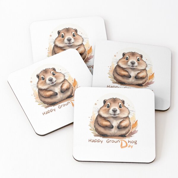 Item preview, Happy groundhog day designed and sold by AxelBrook.