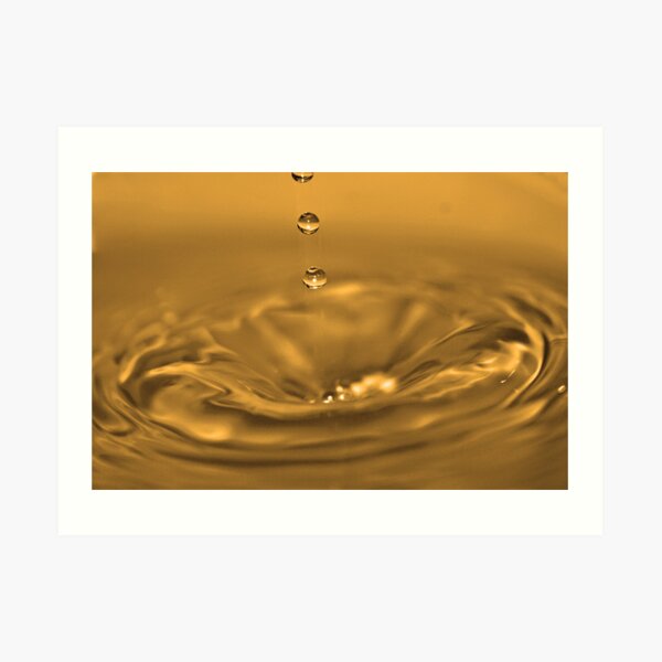 Liquid Gold Art Print