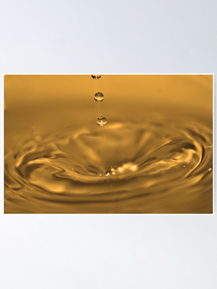 Thumbnail 1 of 3, Poster, Liquid Gold designed and sold by believer9.
