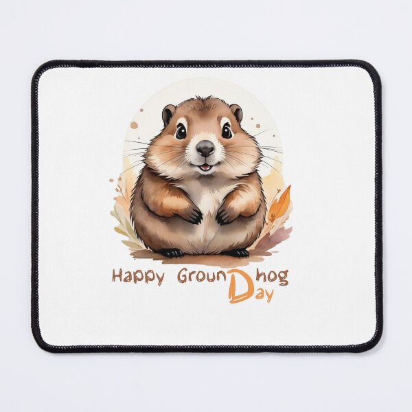 Item preview, Happy groundhog day designed and sold by AxelBrook.
