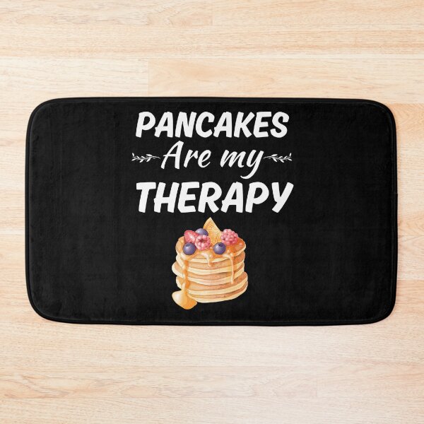 Item preview, Pancakes are my therapy, funny pancake breakfast lover saying designed and sold by NBSStore.