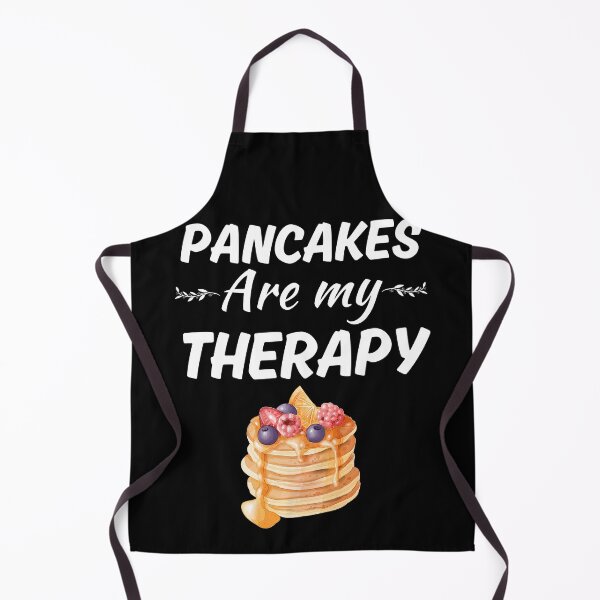 Item preview, Pancakes are my therapy, funny pancake breakfast lover saying designed and sold by NBSStore.