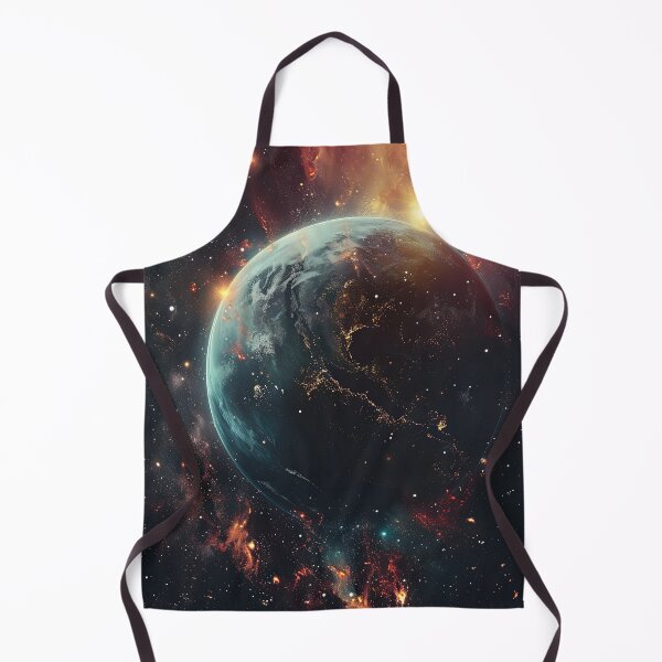 Item preview, Stellar Embrace: Fiery Nebula and Silent Planet designed and sold by Nick Seidel.