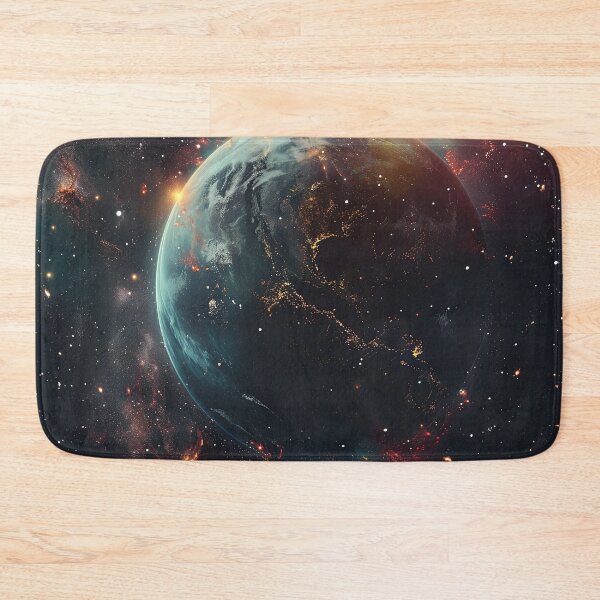 Item preview, Stellar Embrace: Fiery Nebula and Silent Planet designed and sold by Nick Seidel.