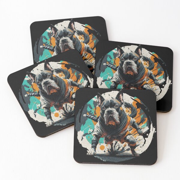 Item preview, Ninja Dog Mutant Mad Dogs  designed and sold by NOURLANDART.