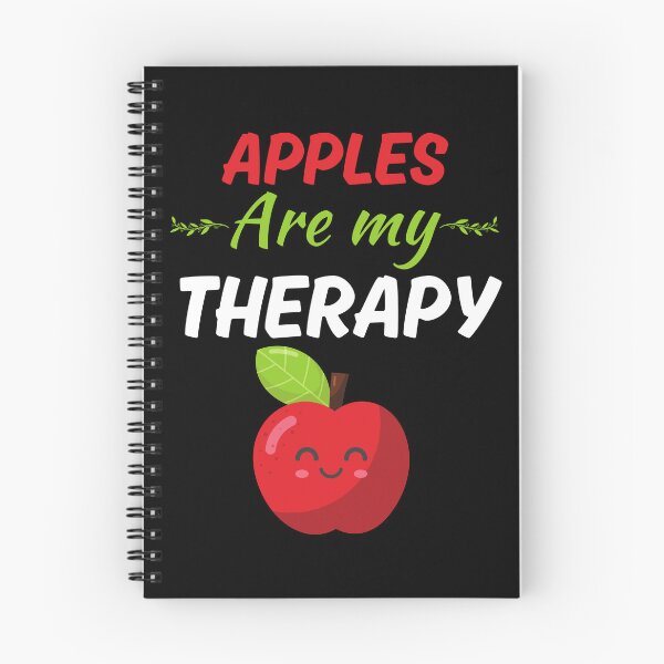 Item preview, Apples are my therapy, funny red apple fruit lover quote designed and sold by NBSStore.