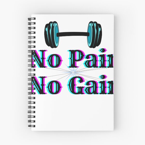 Item preview, NO PAIN NO GAIN ,T-SHIRT ,STICKER designed and sold by Abdessamad  HAFIANI ⭐⭐⭐⭐⭐.