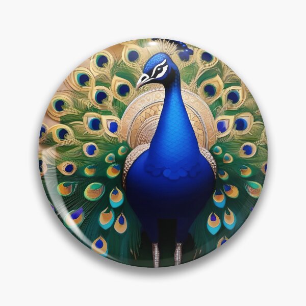 Item preview, Art Deco Peacock designed and sold by Lynn Bolt.