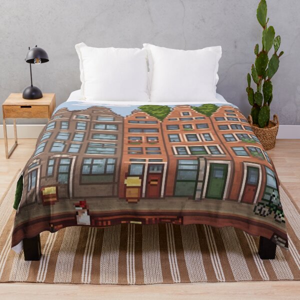 Item preview, City centre Amsterdam - Pixel Art designed and sold by Pixelartshirt.