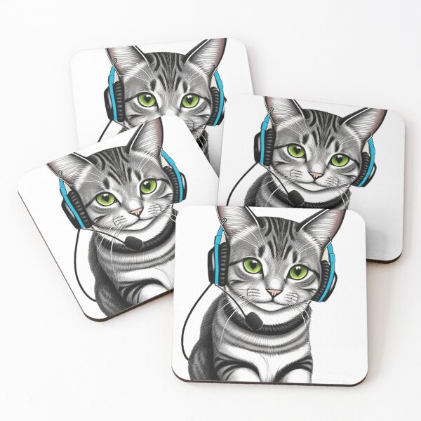 Item preview, Charlie the Callcenter Cat designed and sold by jariiii-.