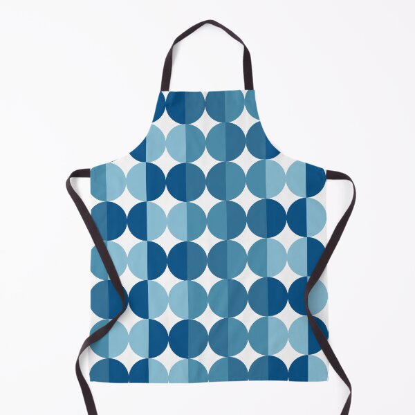 Item preview, Azul Marino Patrón Geométrico Círculos Boho designed and sold by InteriorRefine.