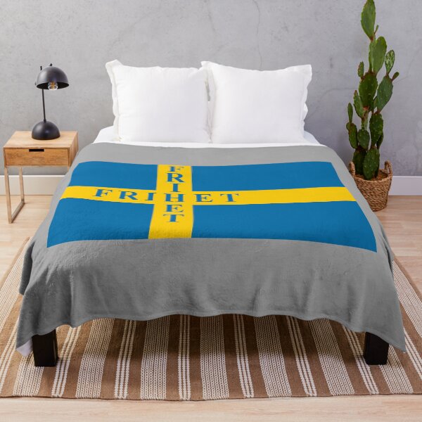 Artikelvorschau, Schwedische nationale Freiheitsflagge (svenska nationella „frihets“ flaggan) entworfen und verkauft von JonathanR1994.