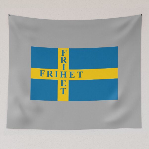 Item preview, Swedish National Freedom Flag (svenska nationella "frihets" flaggan) designed and sold by JonathanR1994.
