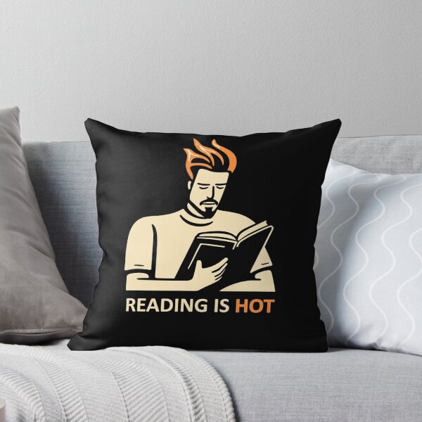 Item preview, Reading is hot designed and sold by ArtemMKV.