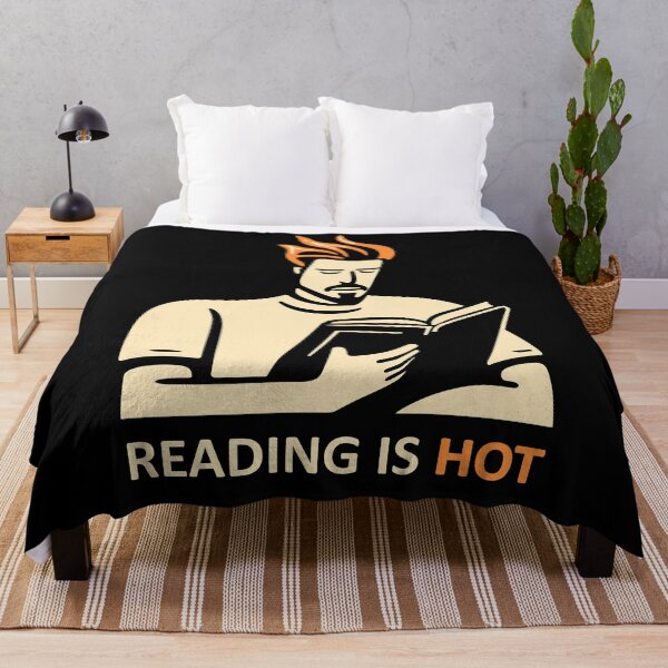 Item preview, Reading is hot designed and sold by ArtemMKV.