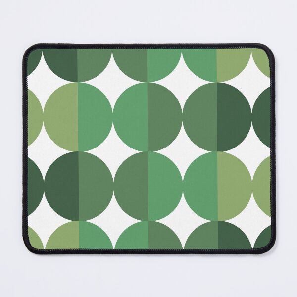 Item preview, Green Forest Geometric Pattern Circles Boho designed and sold by InteriorRefine.