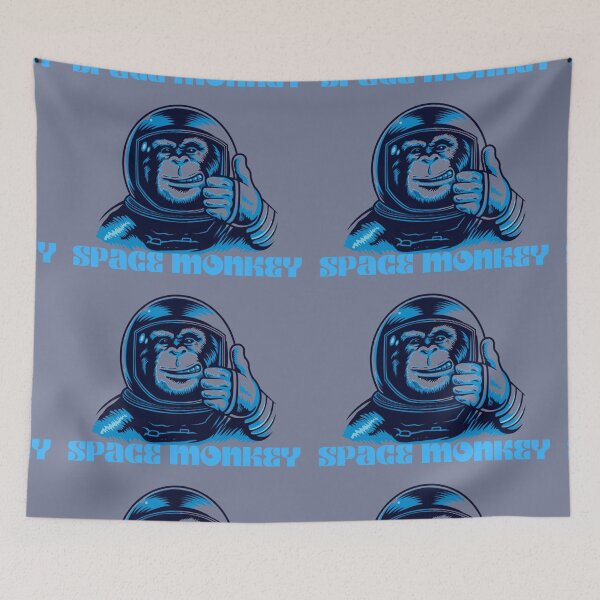 Item preview, Space Monkey (thumbs up) designed and sold by Tripp Art Studio.