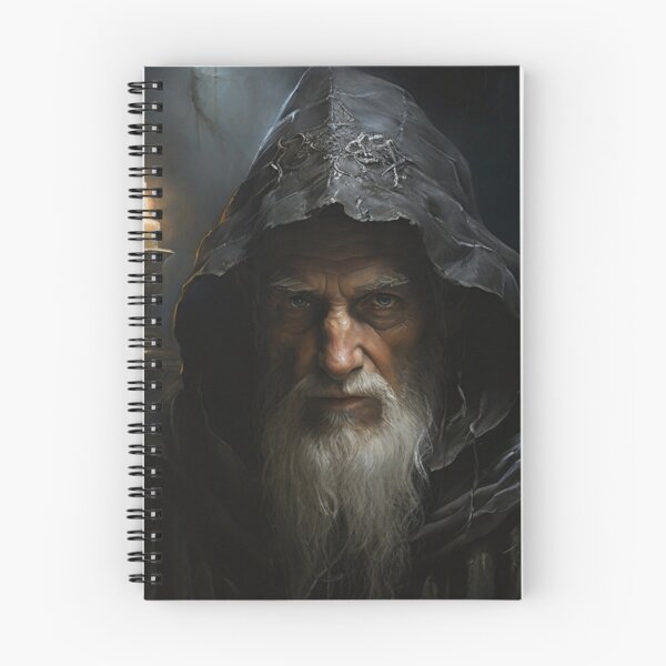 Item preview, "Wisdom Veiled in Shadows: The Aged Wizard's Revelation" designed and sold by Especiallyforu.