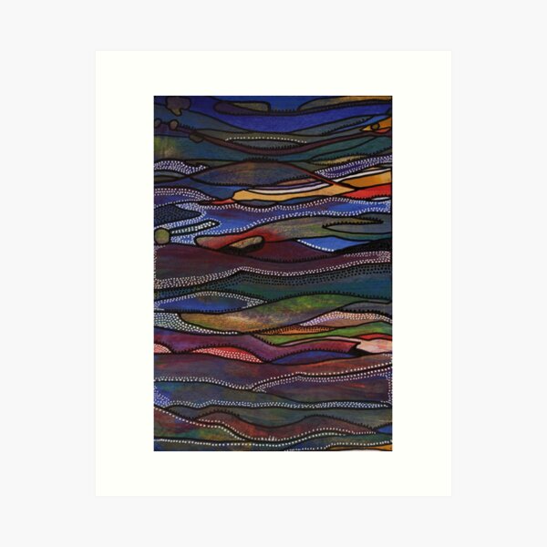 Item preview, Abstract Landscape designed and sold by silvtom.