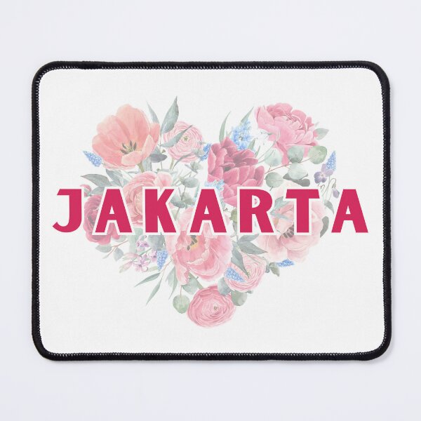 Item preview, Jakarta, Indonesia| Asian Cities | Floral Heart Bouquet designed and sold by Seasider85.