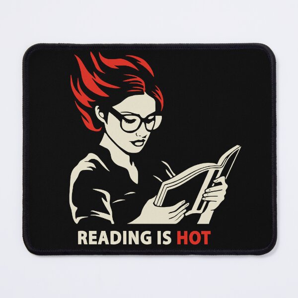 Item preview, Reading is hot designed and sold by ArtemMKV.