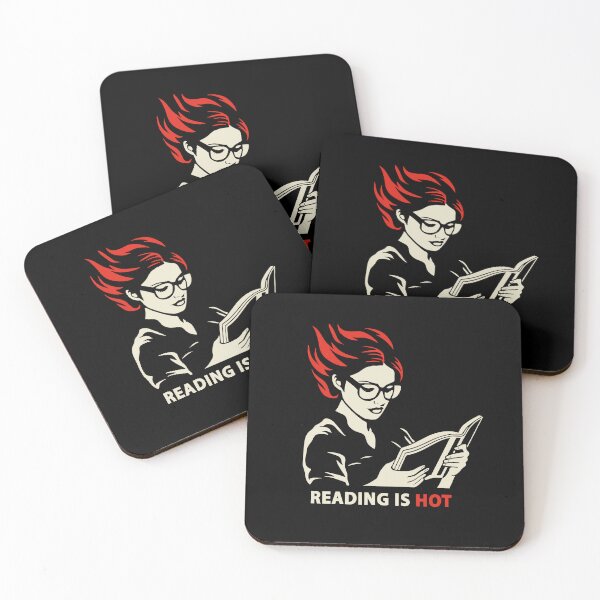Item preview, Reading is hot designed and sold by ArtemMKV.