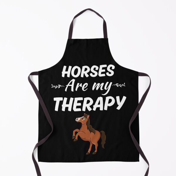 Item preview, Horses are my therapy, funny horse owner or horse farmer saying designed and sold by NBSStore.
