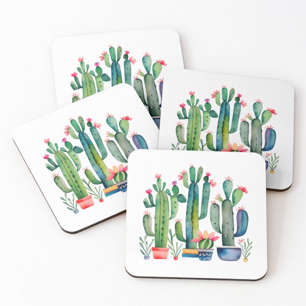 Item preview, Prickly Palette: A Rainbow of Cacti designed and sold by JAMESAMORN.