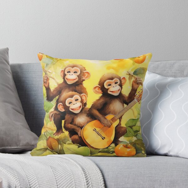 Item preview, Musical Monkey Madness designed and sold by cute-animals99.