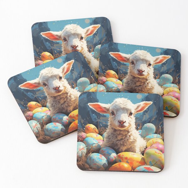Item preview, Eeaster Lamb designed and sold by EndOfRainbowArt.