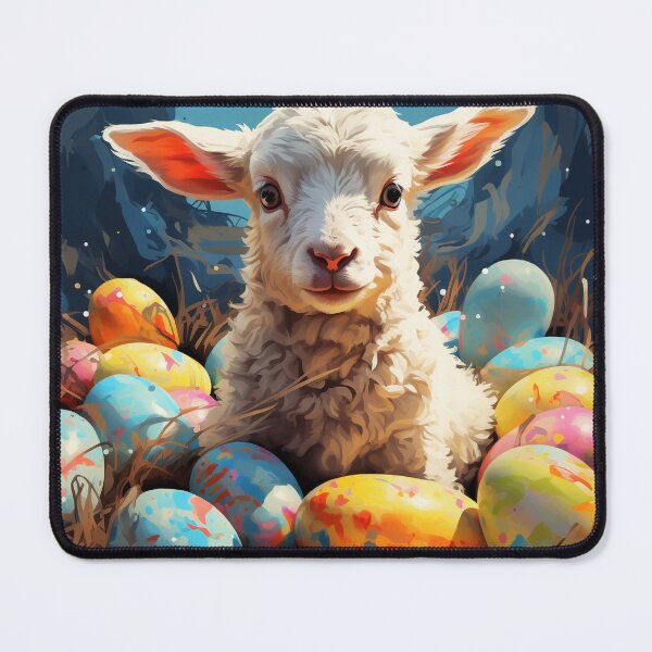 Item preview, Eeaster Lamb designed and sold by EndOfRainbowArt.