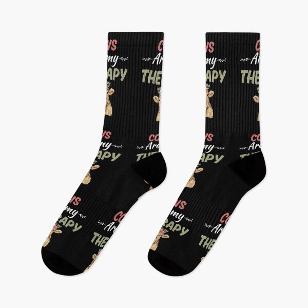 Item preview, Cows are my therapy, funny cow whisperer or cow mom quotes saying designed and sold by NBSStore.