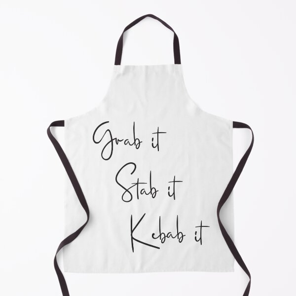Item preview, Live Laugh Love Parody "Grab it, Stab it, Kebab it"  designed and sold by Bumbl3Beatnik (FKA Three-Beat Designs).