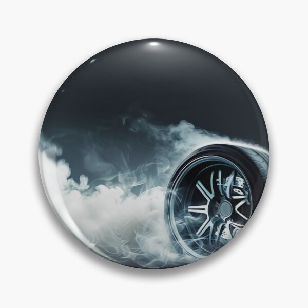 Item preview, Smoke trails behind the tires, emphasizing the dynamic and energetic nature designed and sold by joyfulk8.