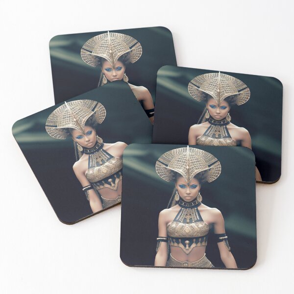 Item preview, Afro Warrior, defender of ancestral roots designed and sold by My Aspian.