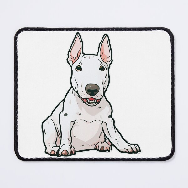 Item preview, ANIMATED BULL TERRIER DOG designed and sold by MALGOZATAta.