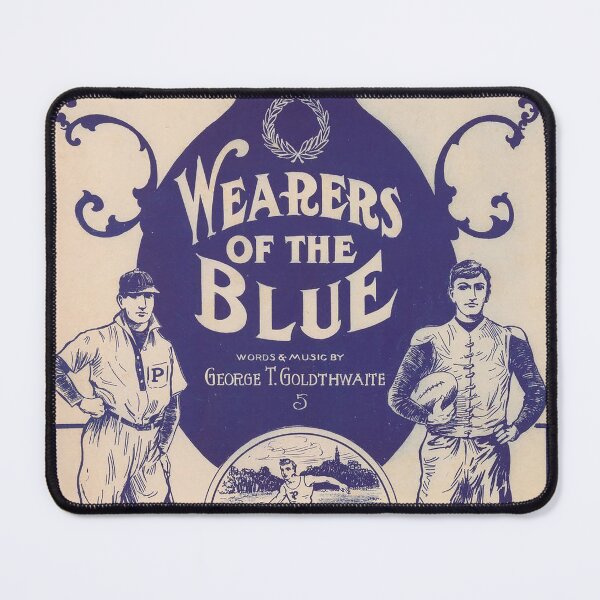 Item preview, Wearers of the Blue. Vintage Baseball Sheet Music cover. (Restored). HIGH DEFINITION designed and sold by MINDTHECHERRY.