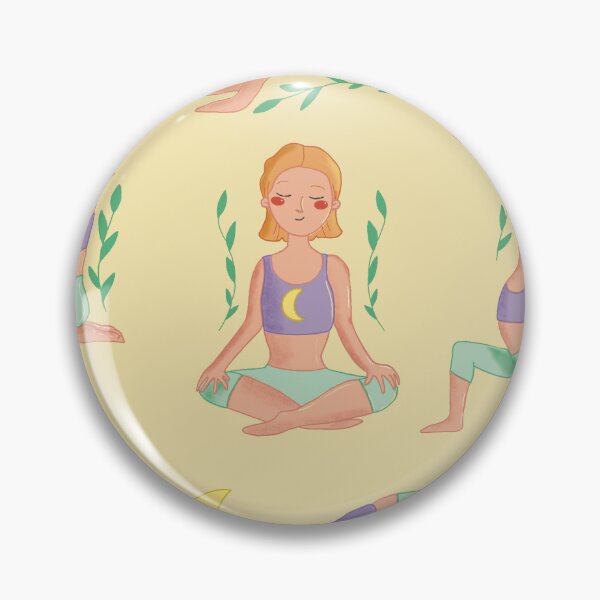 Artikelvorschau, Yoga, Illustration Mädchen Yoga entworfen und verkauft von frahgreen.