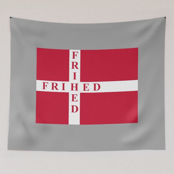 Item preview, Danish National Freedom Flag (det danske nationale frihedsflag) designed and sold by JonathanR1994.