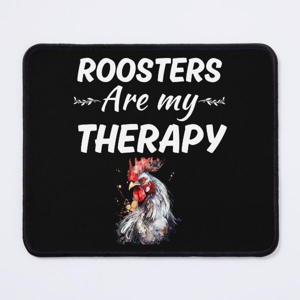 Item preview, Roosters are my therapy, funny rooster dad or rooster mom saying quote designed and sold by NBSStore.