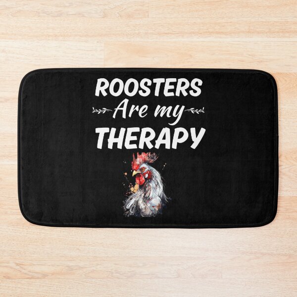 Item preview, Roosters are my therapy, funny rooster dad or rooster mom saying quote designed and sold by NBSStore.