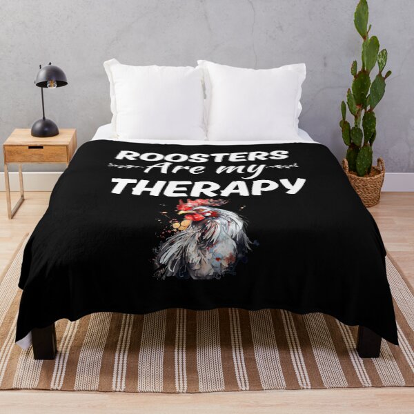 Item preview, Roosters are my therapy, funny rooster dad or rooster mom saying quote designed and sold by NBSStore.