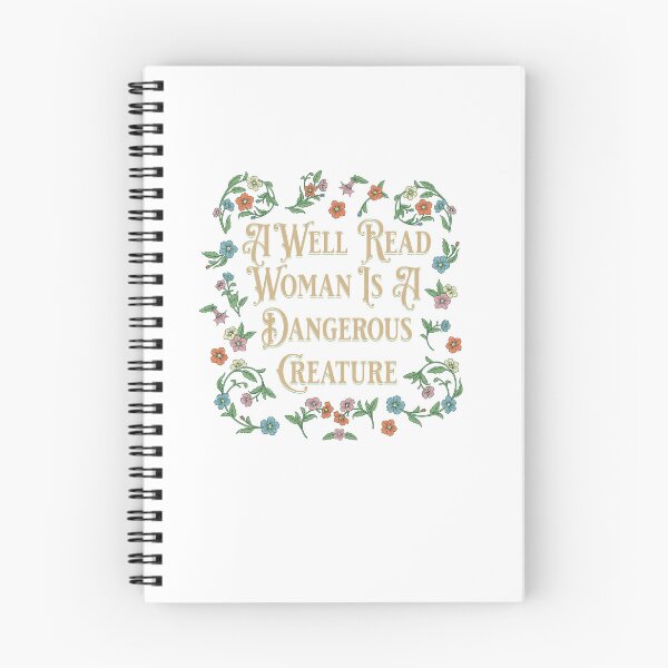 Item preview, A Well Read Woman Is A Dangerous Creature designed and sold by MEWRCH.