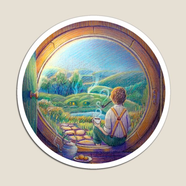 Aperçu de l'œuvre L'heure du thé de Tolkien créée et vendue par illustore.