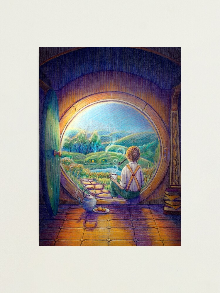 Alternate view of Tolkien Tea Time Photographic Print