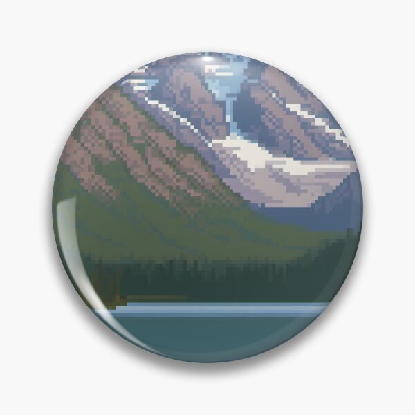 Item preview, Banff National Park, Canada - Pixel Art designed and sold by Pixelartshirt.