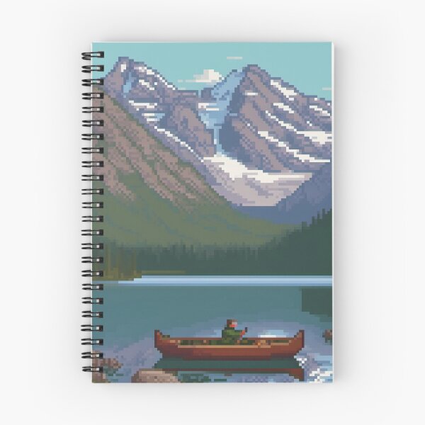 Item preview, Banff National Park, Canada - Pixel Art designed and sold by Pixelartshirt.