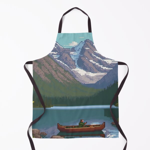 Item preview, Banff National Park, Canada - Pixel Art designed and sold by Pixelartshirt.