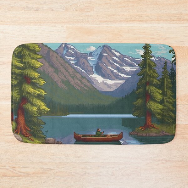 Item preview, Banff National Park, Canada - Pixel Art designed and sold by Pixelartshirt.